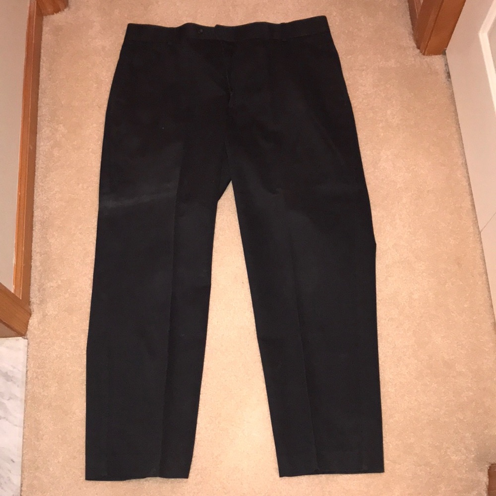 Men’s black dress pants